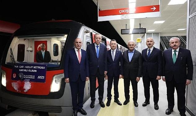 Keçiören Belediye Başkanı Turgut Altınok’tan Keçiören Metrosu İçin Cumhurbaşkanı Erdoğan’a Teşekkür