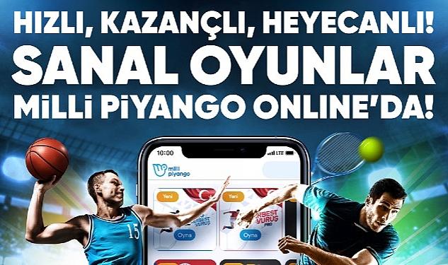 Oyunseverlere müjde! Sanal Oyunlar şimdi Milli Piyango Online’da