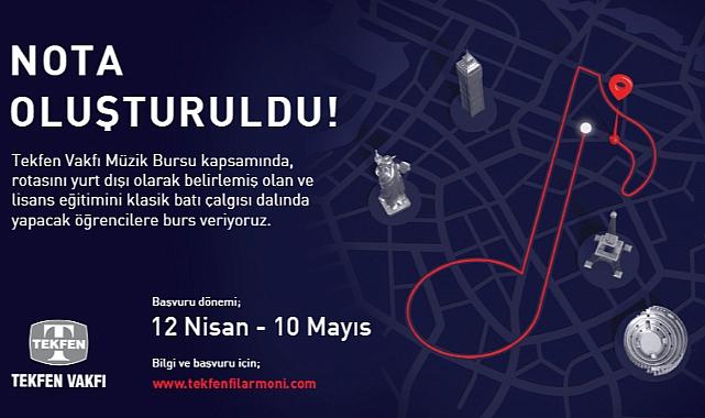 Tekfen Vakfı Müzik Bursu Başvuruları Başladı