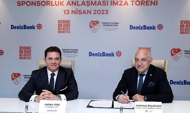 TFF ve DenizBank Milli Futbol Takımları Ana Sponsorluğunu 3 Yıl Uzattı