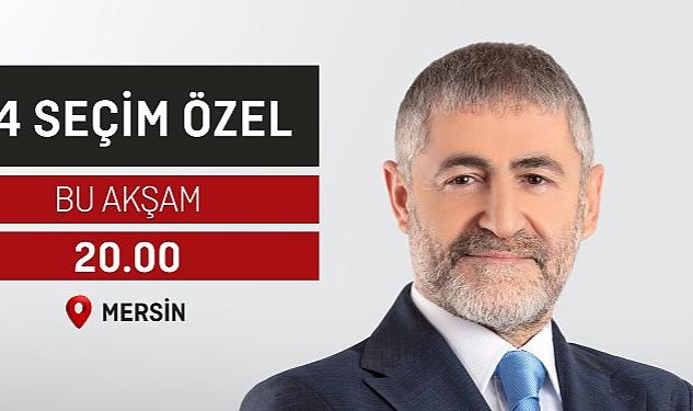 14 Mayıs 2023’te yapılacak olan seçim için geri sayım başladı. Hazine Ve Maliye Bakanı, AK Parti Mersin Milletvekili Adayı Nureddin Nebati, 24 TV’ye özel açıklamalarda bulunacak.