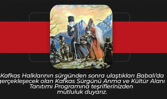 21 Mayıs 1864 Çerkes Sürgünü 158. yılında anılacak