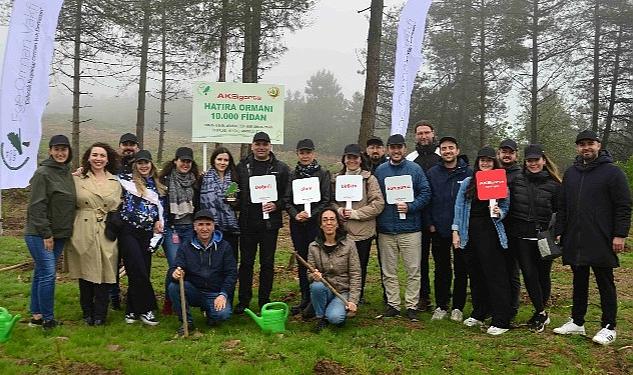 Aksigorta Hatıra Ormanı Yeşeriyor