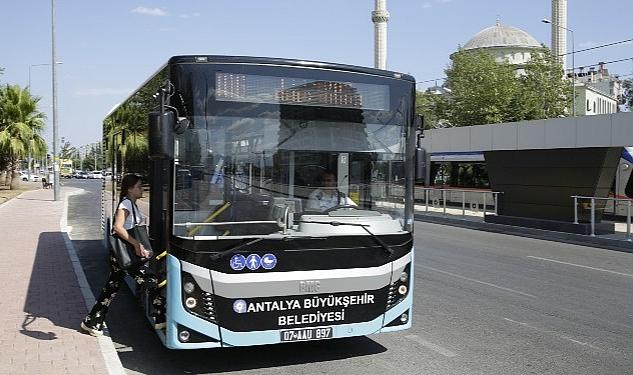 Antalya Büyükşehir’e ait toplu ulaşım araçları 19 Mayıs’ta ücretsiz