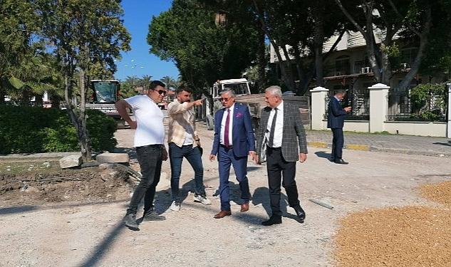 Başkan Topaloğlu Turizm Bulvarı’nda çalışmaları inceledi