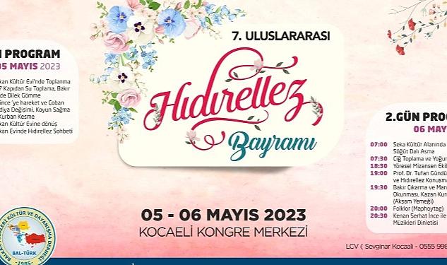 Büyükşehir Hıdırellezi yüz yıllık geleneklerle kutlayacak