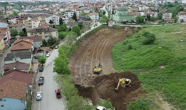 Derince’de Dere Islah Çalışması Yapılıyor