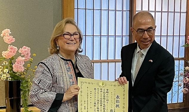 Güler Sabancı’ya Japonya Büyükelçisi Ödülü Takdim Edildi