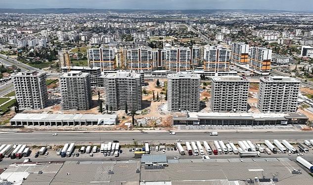 Güneş Mahallesi Kentsel Dönüşüm Projesi’nde Kaba İnşaat Tamamlandı