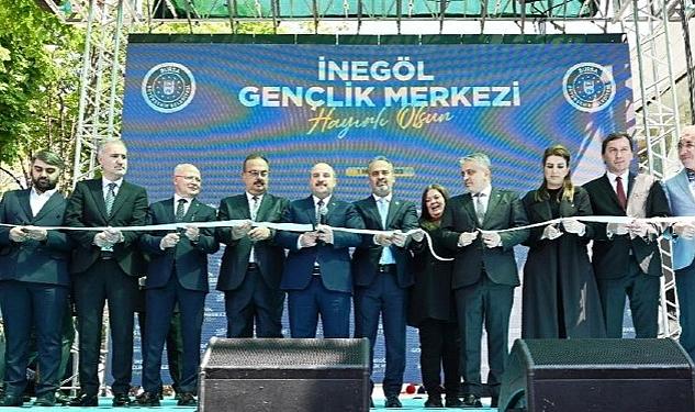 İnegöl Gençlik Merkezi’nde Görkemli Ve Müjdeli Açılış