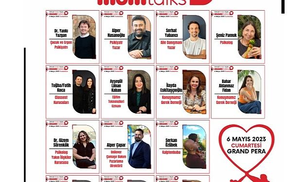 Türkiye’nin en kapsamlı ebeveyn-uzman buluşma platformu Momtalks, 6 Mayıs Cumartesi günü Grand Pera’da gerçekleşecek